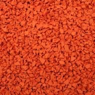Orange Rubber granules