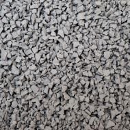 Pale gray rubber granules