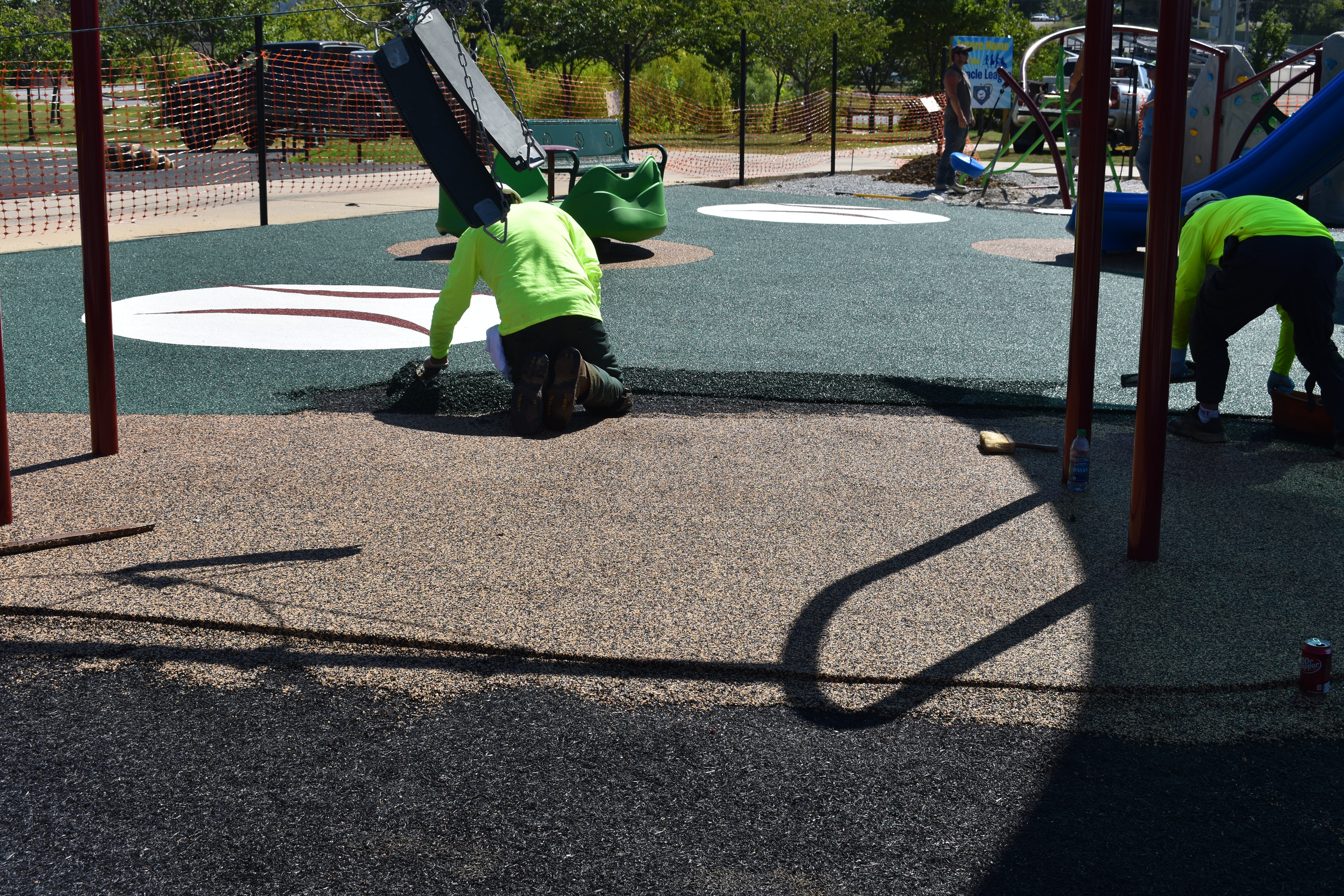 WEAR COURSE INSTALL - PIP - SEAM INSTALL